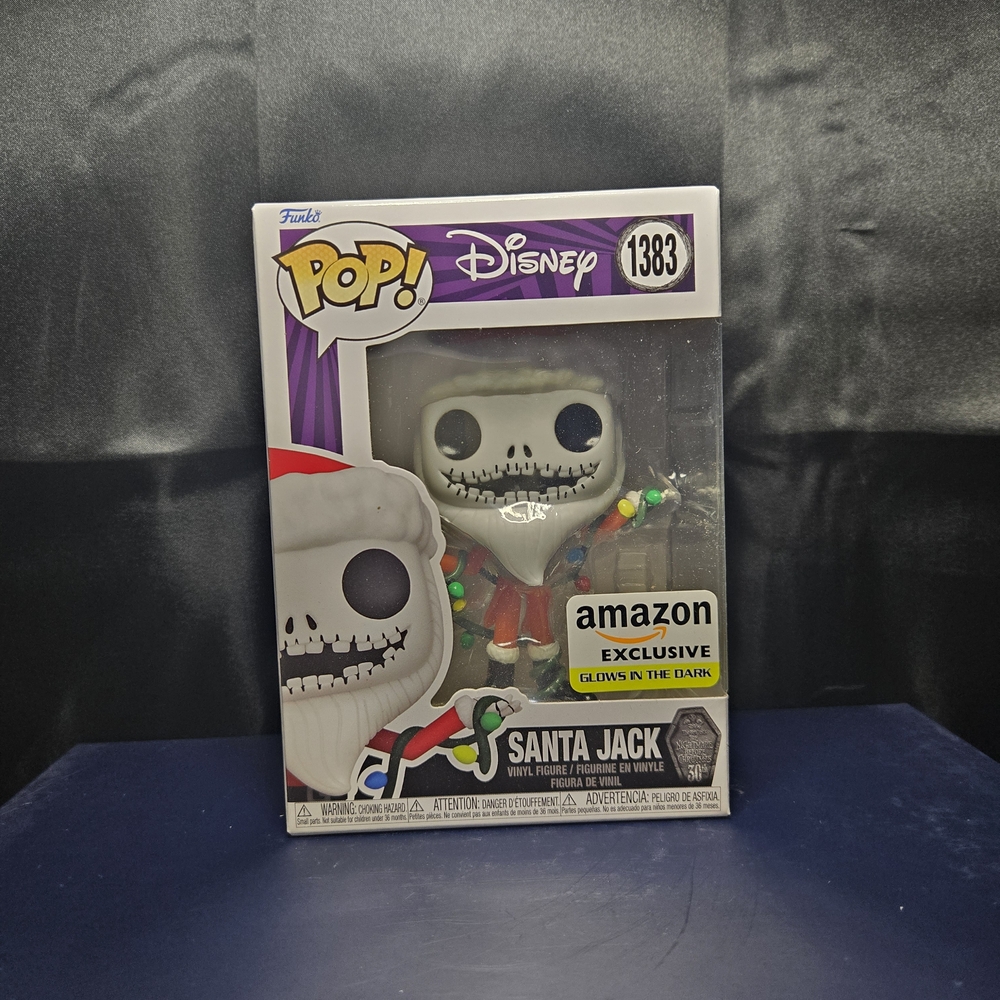 Nightmare Before Christmas 30th Aniversary Santa Jack Funko POP